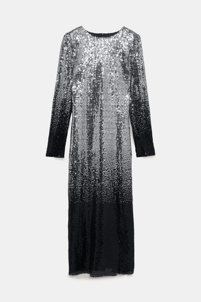 ROBE À PAILLETTES EN DÉGRADÉ